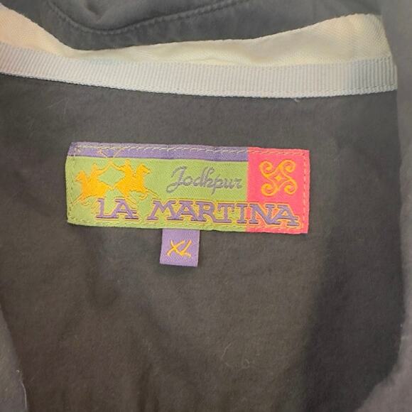 La Martina Jodhpur Men’s Long Sleeve Button Down Embroidered Shirt Size XL - Picture 3 of 13